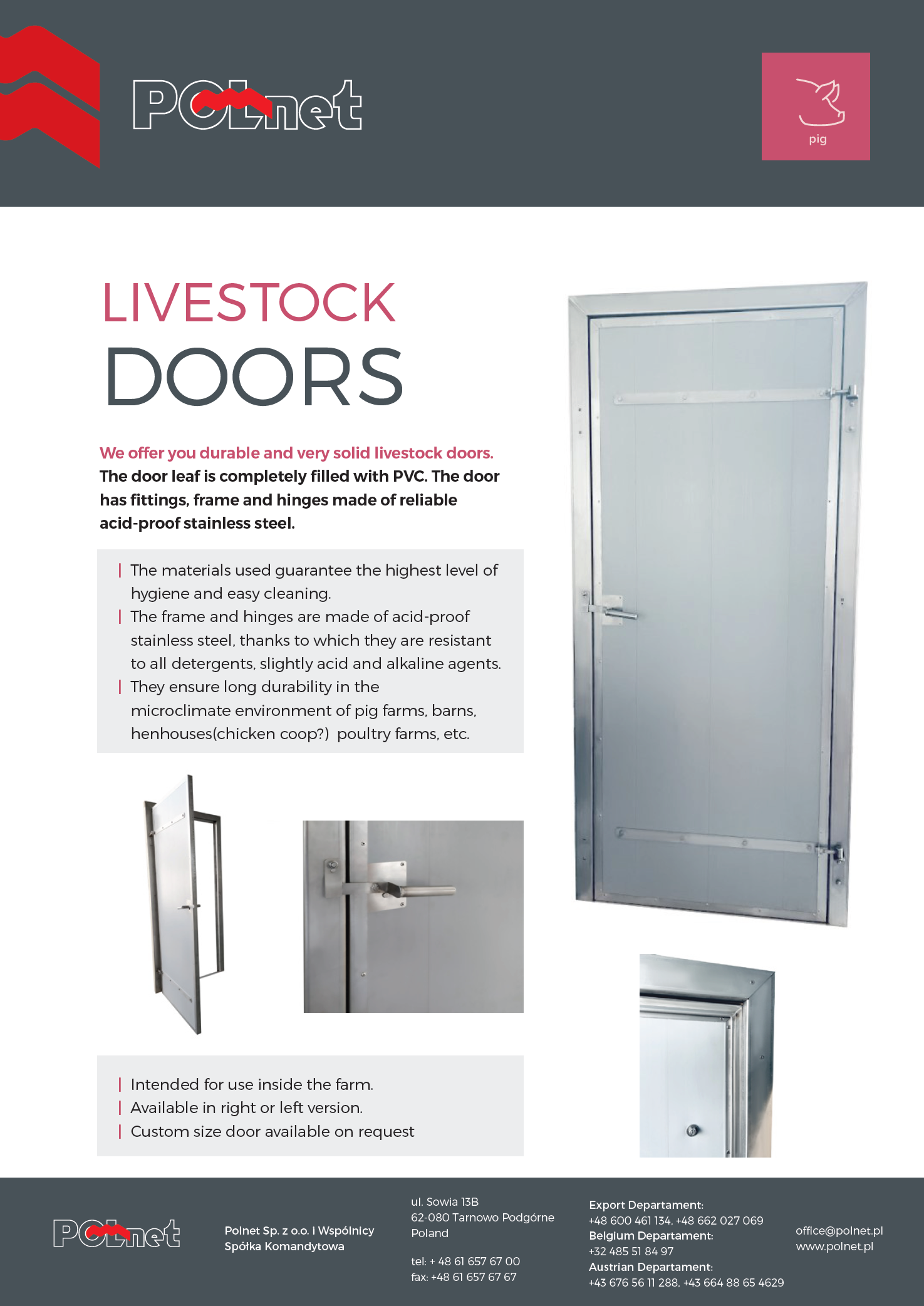 livestock doors